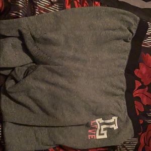 Gray an black lazy pants